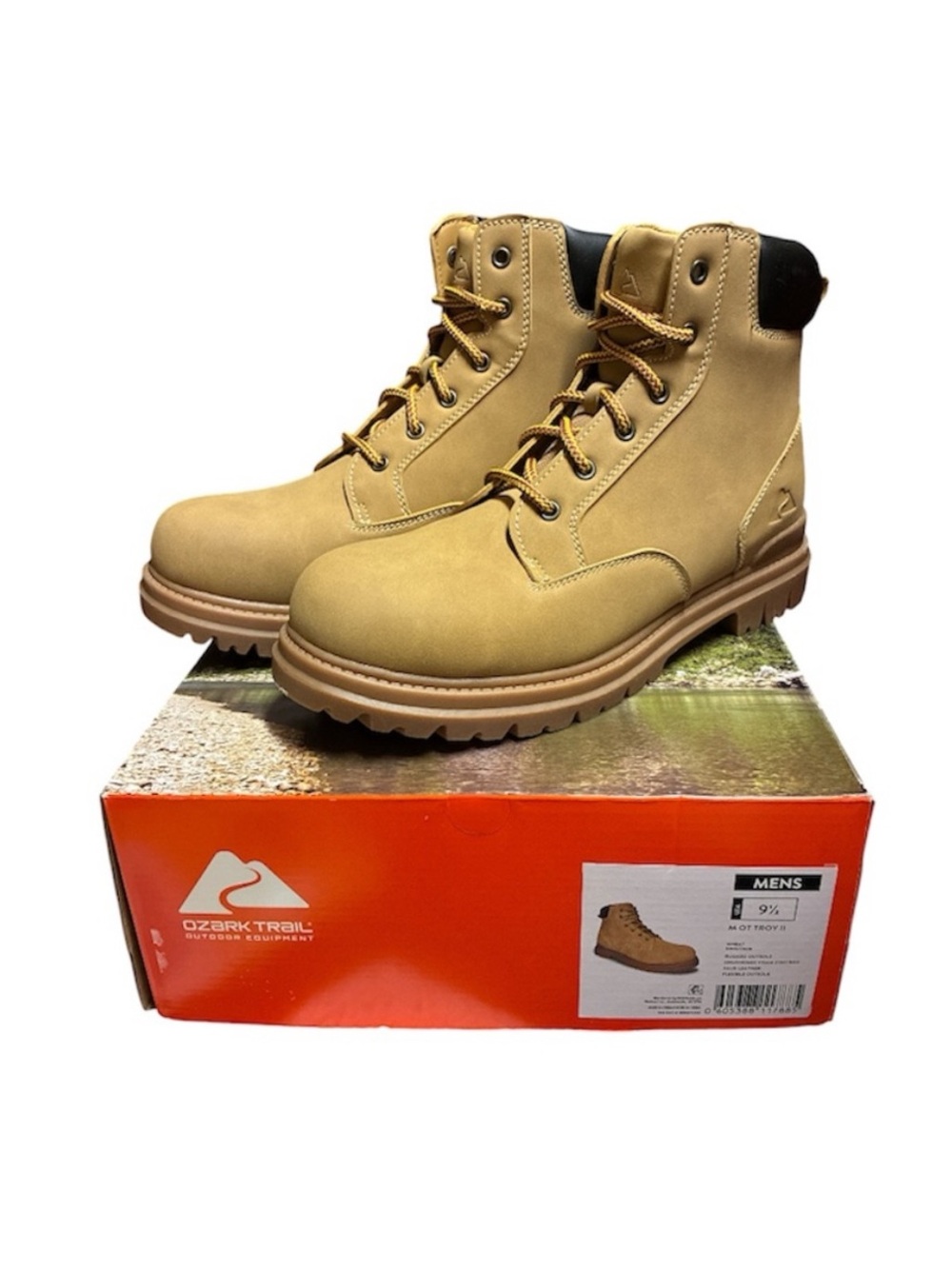 Ozark Trail Men's Troy ll Faux Suede Boots